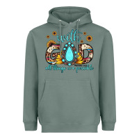 Sage with god all things are possible matthew 19 26 Heavyweight Hoodie - JahusDesignShop