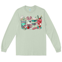 Matcha teacher coffee cups Long Sleeve Tee - texasbilliewilder