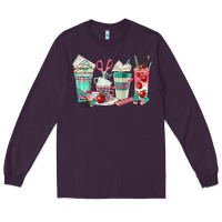 Plum teacher coffee cups Long Sleeve Tee - texasbilliewilder