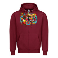 Burgundy mama cita Zipper Hoodie - CTS Tumbler Store