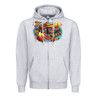 Heather Grey mama cita Zipper Hoodie - CTS Tumbler Store