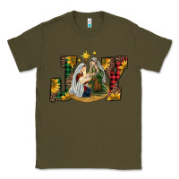 Army Green joy holy family Classic Tee - RanaPortraitStore