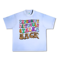 Grape Ice expensive diffucult and talks back Urban Heavy Tee - MaliasSmallBusiness