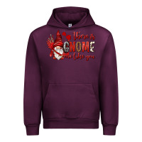 Mauve Wine there is gnome one like you Urban Hoodie - NancyCooperArtShop