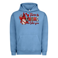 Pigment Pebble Blue there is gnome one like you Urban Hoodie - NancyCooperArtShop