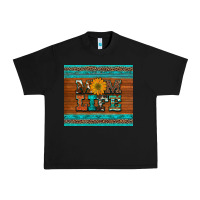Black mom life leopard cowhide turquoise aztec Urban Heavy Tee - Artiststas