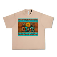 Burro mom life leopard cowhide turquoise aztec Urban Heavy Tee - Artiststas