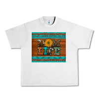 Mom Life Leopard Cowhide Turquoise Aztec Urban Heavy Tee | Teevron