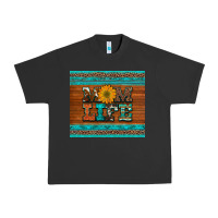 Pigment Black mom life leopard cowhide turquoise aztec Urban Heavy Tee - Artiststas