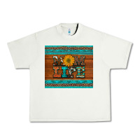 Pistachio mom life leopard cowhide turquoise aztec Urban Heavy Tee - Artiststas