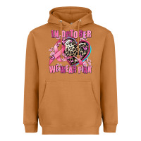 Meerkat western leopard  in october we wear pink heart Heavyweight Hoodie - AdoDesignShop
