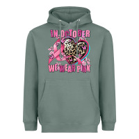 Sage western leopard  in october we wear pink heart Heavyweight Hoodie - AdoDesignShop