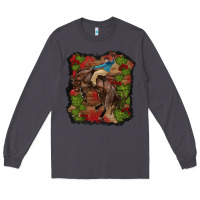 Smoke valentine's day cowboy cactus rose Long Sleeve Tee - RanaPortraitStore