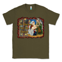 Army Green jesus is the reason for the season Classic Tee - RanaPortraitStore