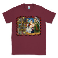 Burgundy jesus is the reason for the season Classic Tee - RanaPortraitStore