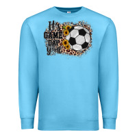 Ocean Blue it's game day y'all soccer Premium Sweatshirt - JahusDesignShop