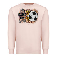 Pale Pink it's game day y'all soccer Premium Sweatshirt - JahusDesignShop
