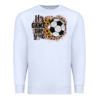 White it's game day y'all soccer Premium Sweatshirt - JahusDesignShop