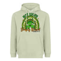 Matcha not lucky simply blessed rainbow Heavyweight Hoodie - Artiststas