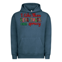 Pigment Midnight Navy i like them real thick and sprucy Urban Hoodie - MaliasSmallBusiness
