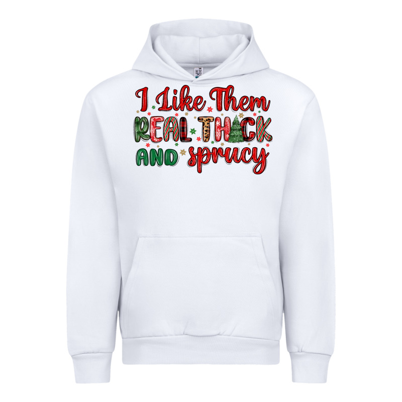 I Like Them Real Thick And Sprucy Urban Hoodie by MaliasSmallBusiness | Teevron