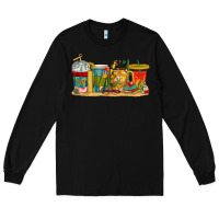 Black teacher fuel coffee cups Long Sleeve Tee - texasbilliewilder