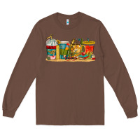 Chestnut teacher fuel coffee cups Long Sleeve Tee - texasbilliewilder