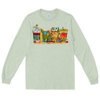 Matcha teacher fuel coffee cups Long Sleeve Tee - texasbilliewilder