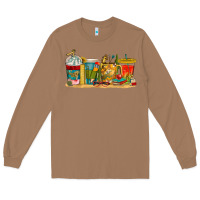 Toasted Coconut teacher fuel coffee cups Long Sleeve Tee - texasbilliewilder