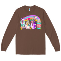 Chestnut unicorn coffee cups Long Sleeve Tee - AdoDesignShop