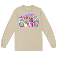 Mushroom unicorn coffee cups Long Sleeve Tee - AdoDesignShop