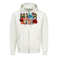 Oatmeal Heather mama cita Zipper Hoodie - CTS Tumbler Store