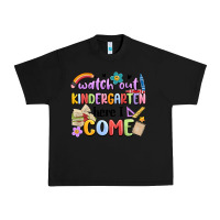 Black watch out kindergarten here i come Urban Heavy Tee - MaliasSmallBusiness