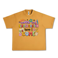 Peanut Butter watch out kindergarten here i come Urban Heavy Tee - MaliasSmallBusiness