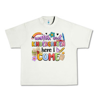 Pistachio watch out kindergarten here i come Urban Heavy Tee - MaliasSmallBusiness