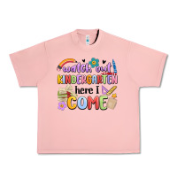 Salmon watch out kindergarten here i come Urban Heavy Tee - MaliasSmallBusiness