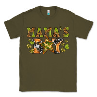 Army Green mamas boy Classic Tee - texasbilliewilder