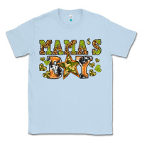 Dusty Blue mamas boy Classic Tee - texasbilliewilder