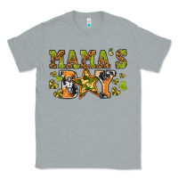 Heather Grey mamas boy Classic Tee - texasbilliewilder
