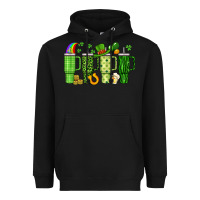 Black obsessive cup disorder st patrick s day Heavyweight Hoodie - Artiststas
