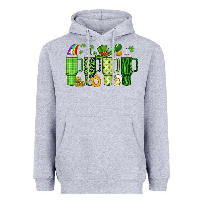 Obsessive Cup Disorder St Patrick S Day Heavyweight Hoodie by Artiststas | Teevron