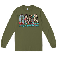 Army Green qma qualified medical aide Long Sleeve Tee - Zillion Design Studio