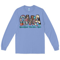Colony Blue qma qualified medical aide Long Sleeve Tee - Zillion Design Studio