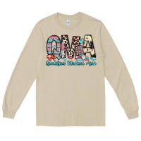 Mushroom qma qualified medical aide Long Sleeve Tee - Zillion Design Studio