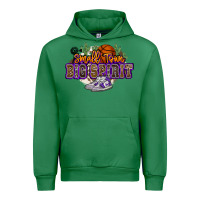 Emerald small town big spirit basketball Urban Hoodie - NancyCooperArtShop
