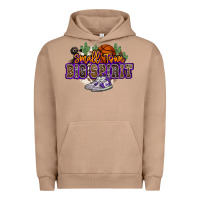 Pigment Burro small town big spirit basketball Urban Hoodie - NancyCooperArtShop