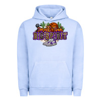 Pigment Grape Ice small town big spirit basketball Urban Hoodie - NancyCooperArtShop