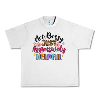 Lunar Rock not bossy just aggressively helpful Urban Heavy Tee - MaliasSmallBusiness