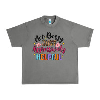 Tornado not bossy just aggressively helpful Urban Heavy Tee - MaliasSmallBusiness