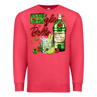 Cardinal gin`gle bells with bottle and cocktail Premium Sweatshirt - AdoDesignShop